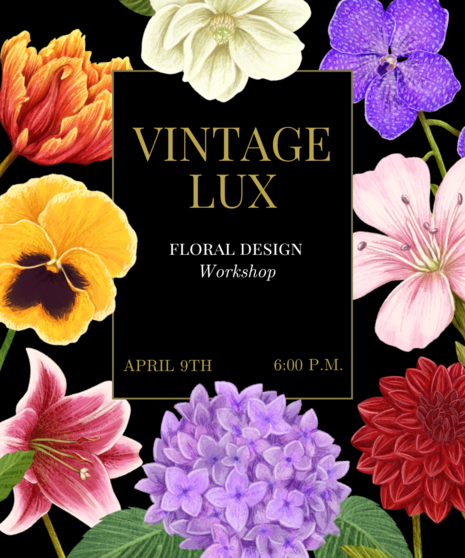 Vintage Lux Design Class - April 9th