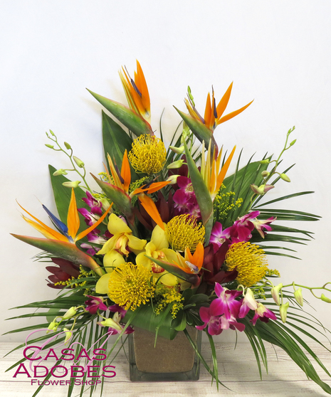 Tropical Flowers & Bouquets Tucson AZ | Casas Adobes Florist